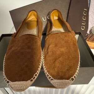 SOLD - Gucci Pilar Flat Espadrille Size 42